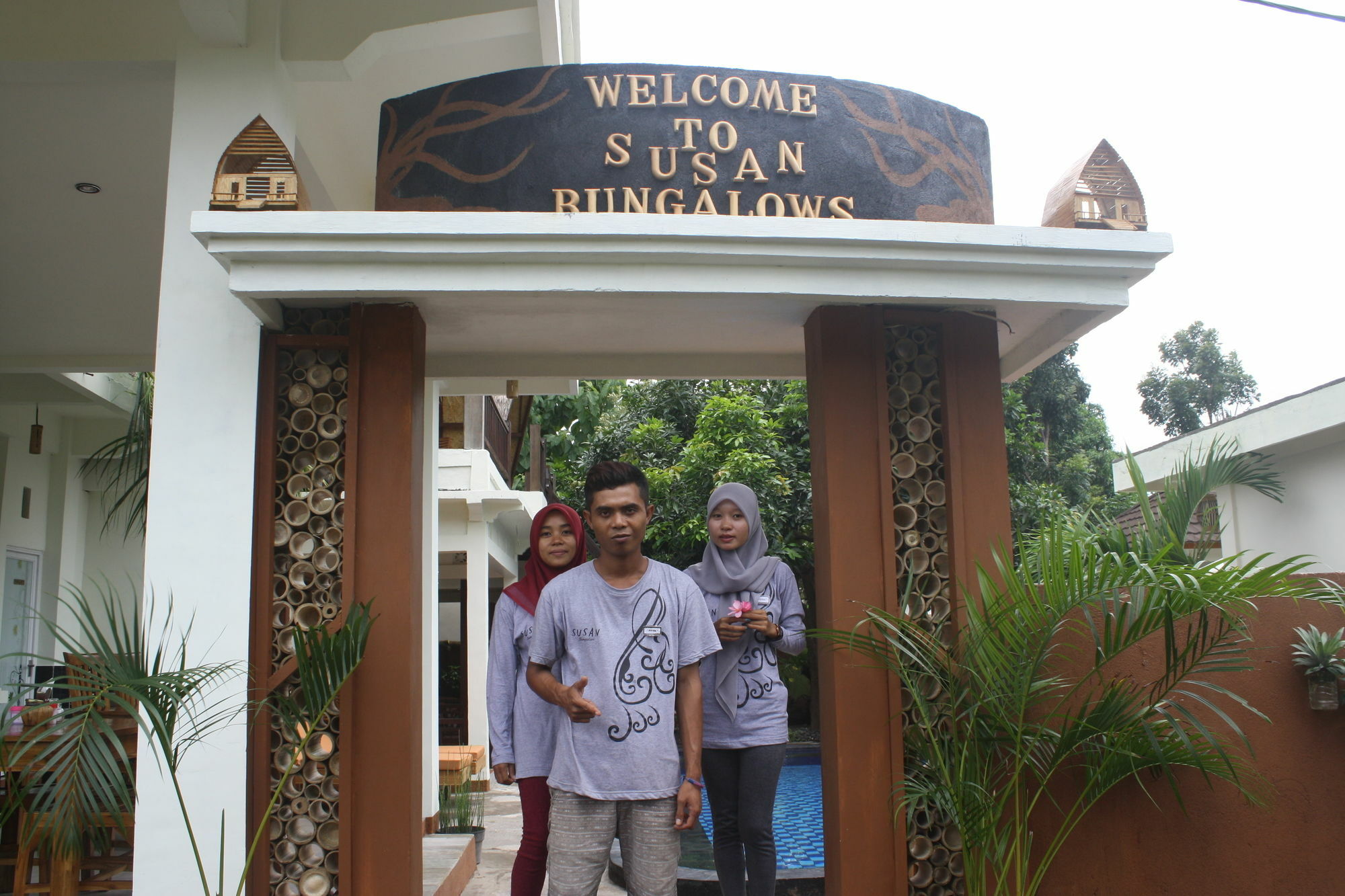 Susan Bungalow Gili Air Buitenkant foto