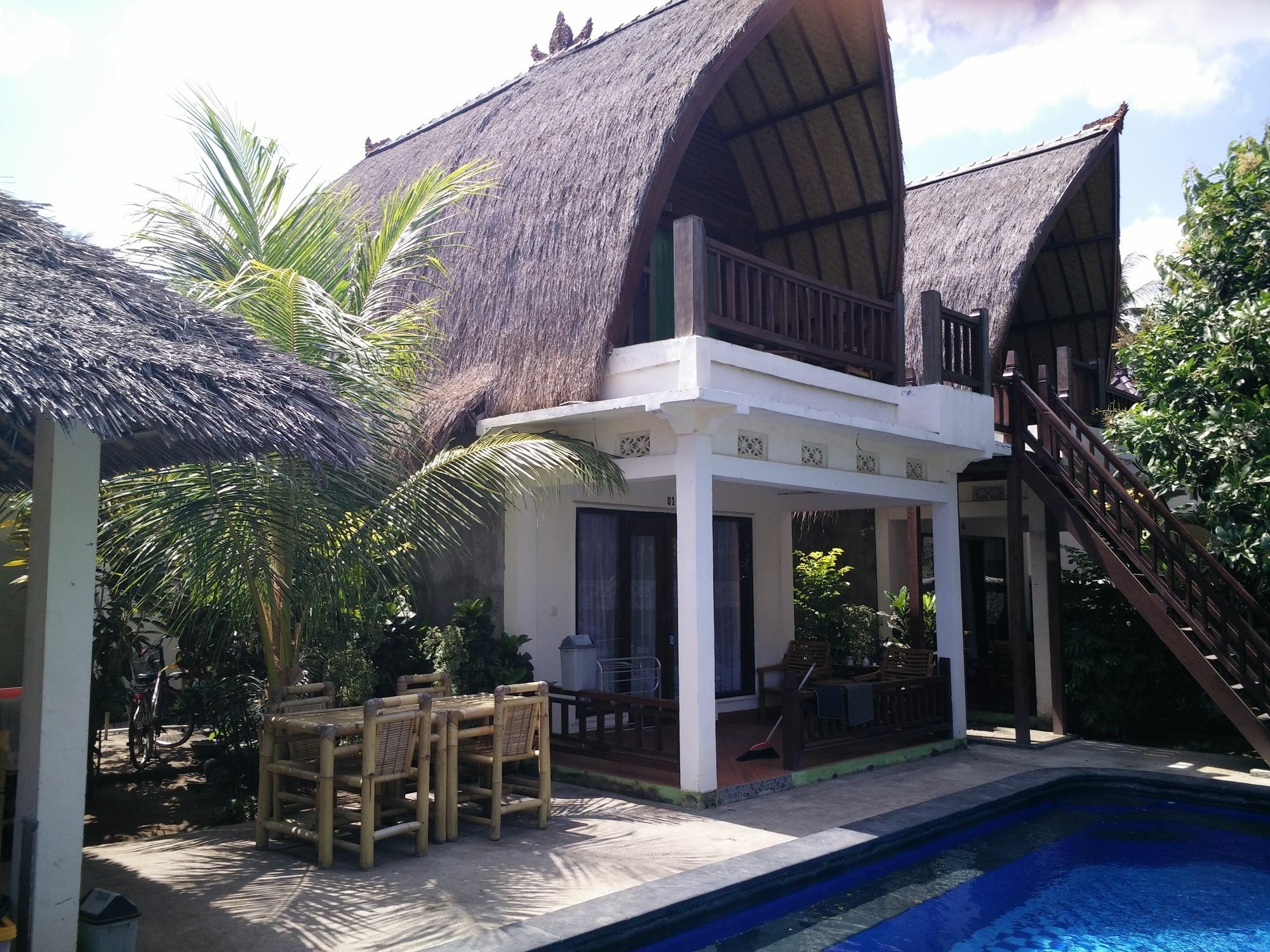 Susan Bungalow Gili Air Buitenkant foto